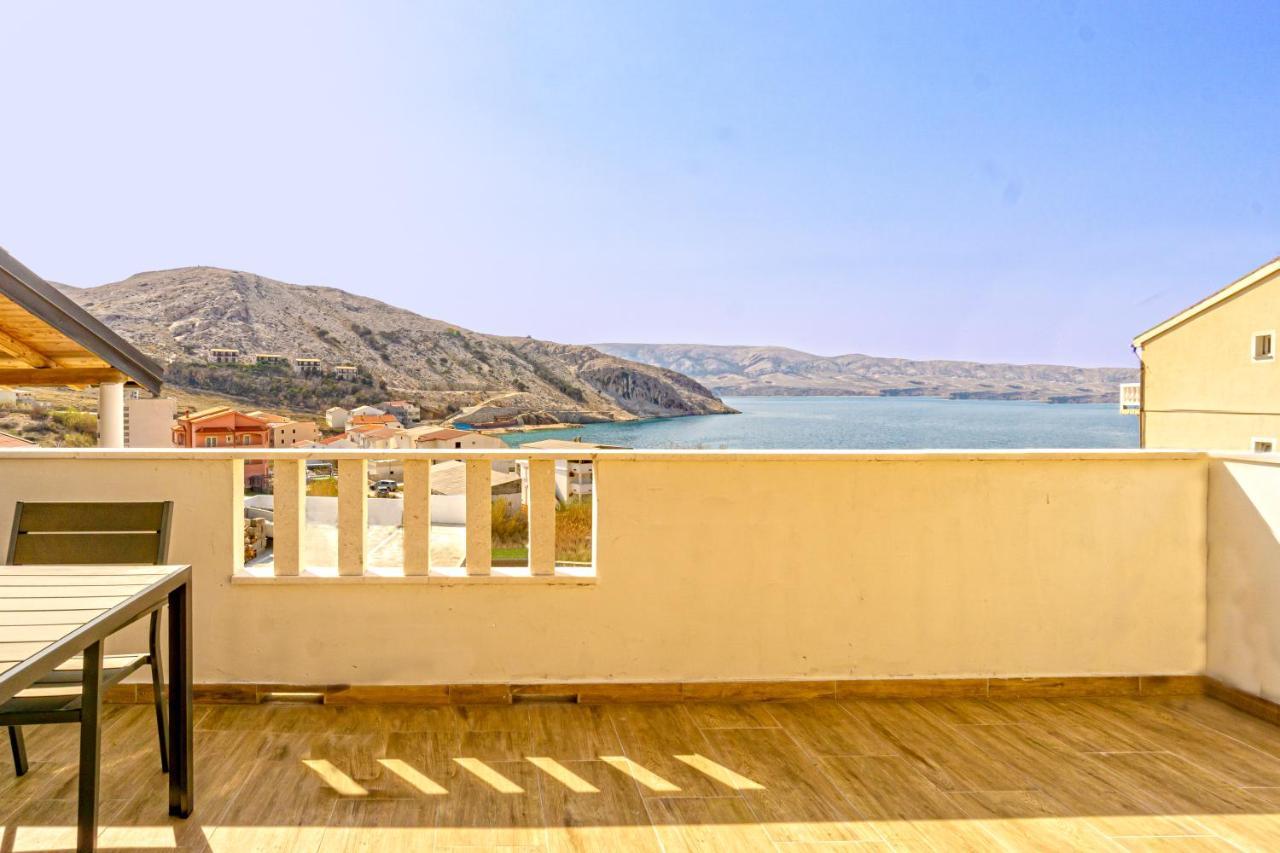 Ferienwohnung Modern Oceanview Metajna Exterior foto